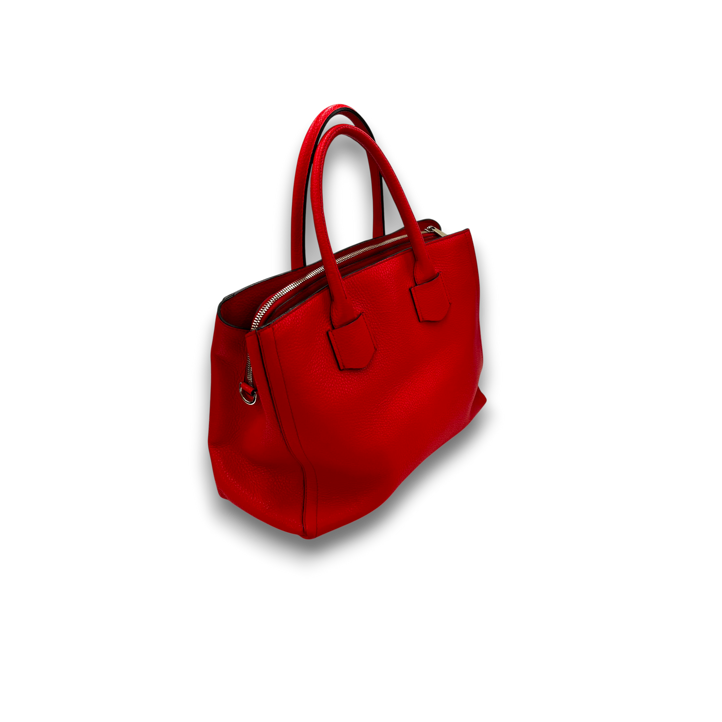 FURLA 2WAY Bag Red F7590 Rank(B)