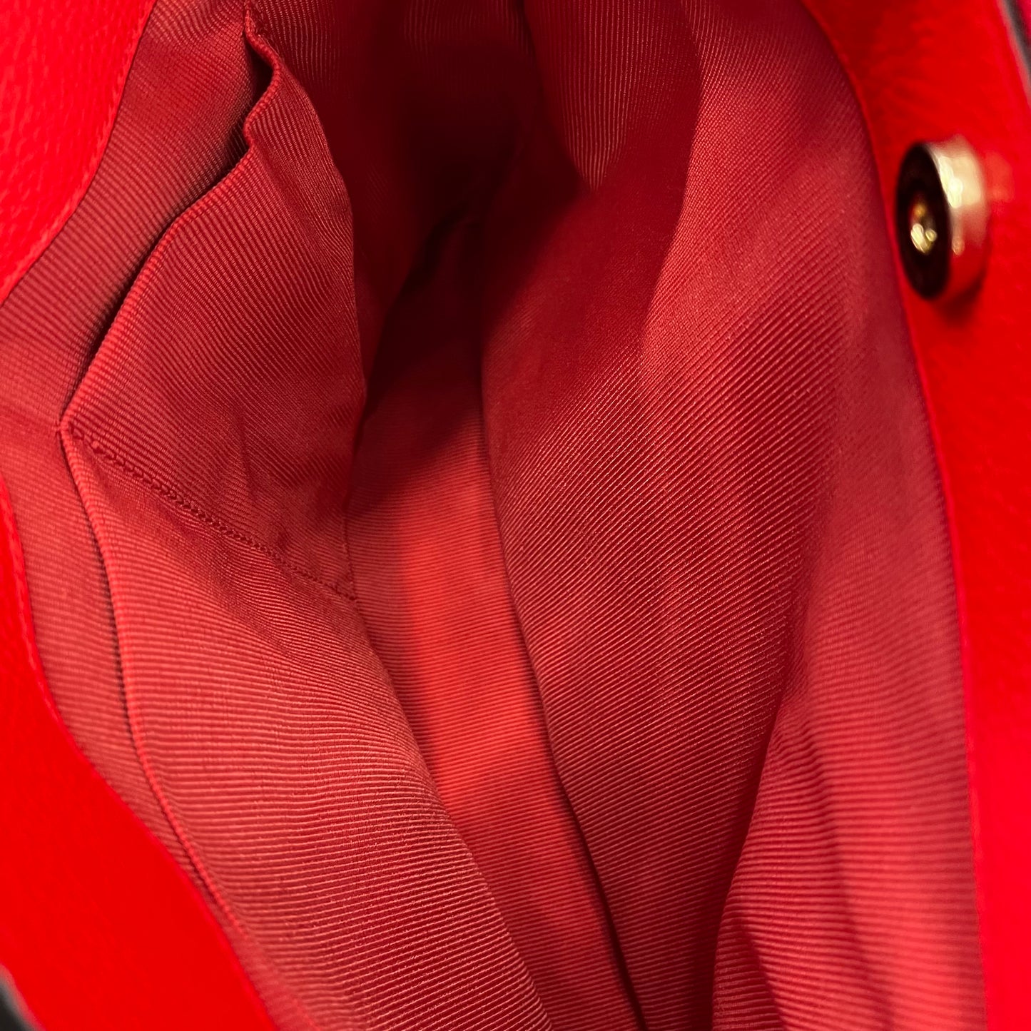 FURLA 2WAY Bag Red F7590 Rank(B)