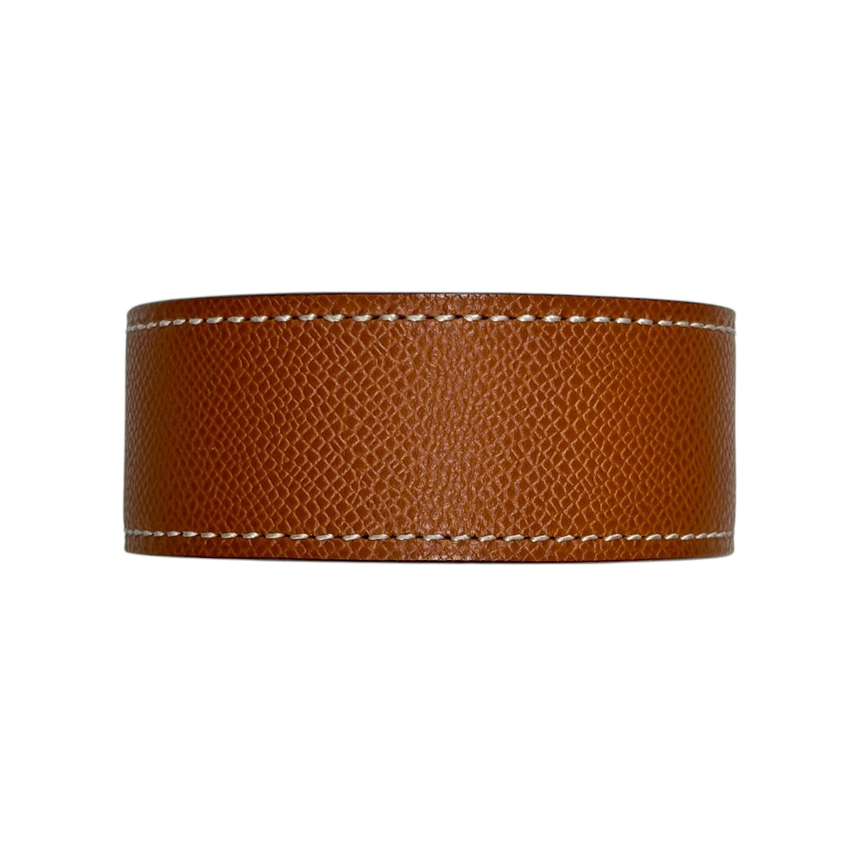 HERMES Bracelet Collier de Chien NM007NM Brown/Gold