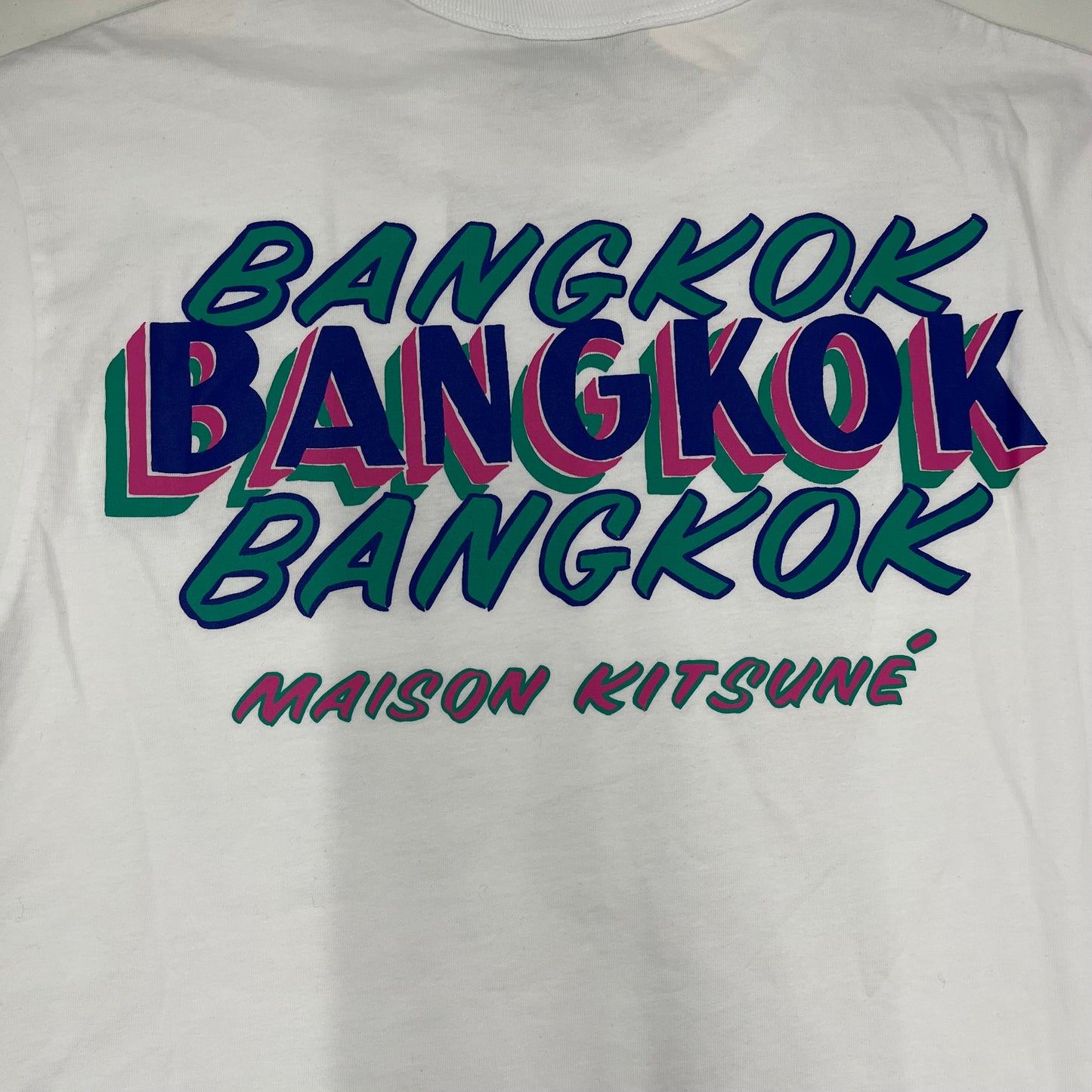 MAISON KITSUNÉ T-Shirt SIZE S Rank(A) SPBKU00101
