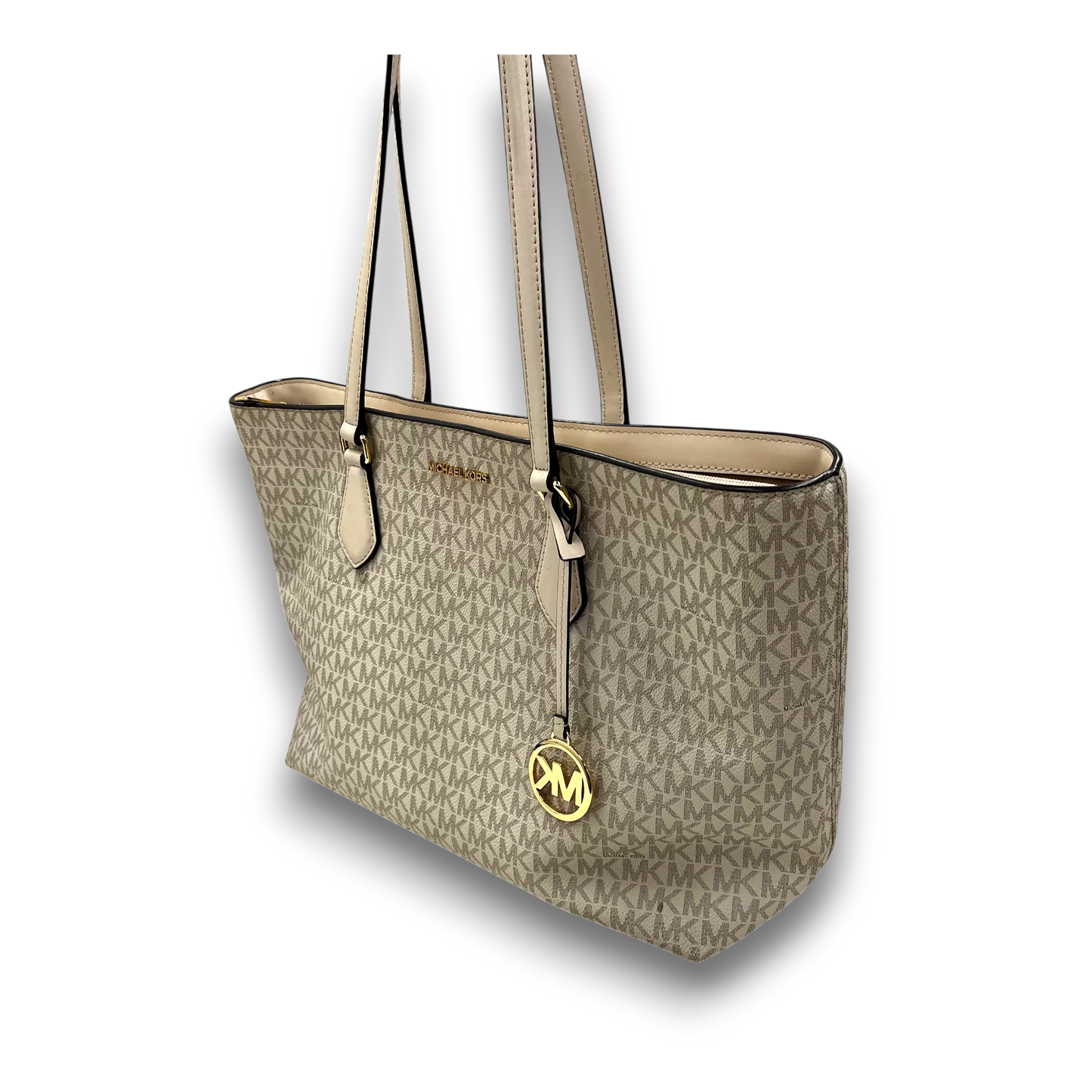 MICHAEL KORS Tote Bag 35S4G6HT9B Ivory Rank(B) Stain