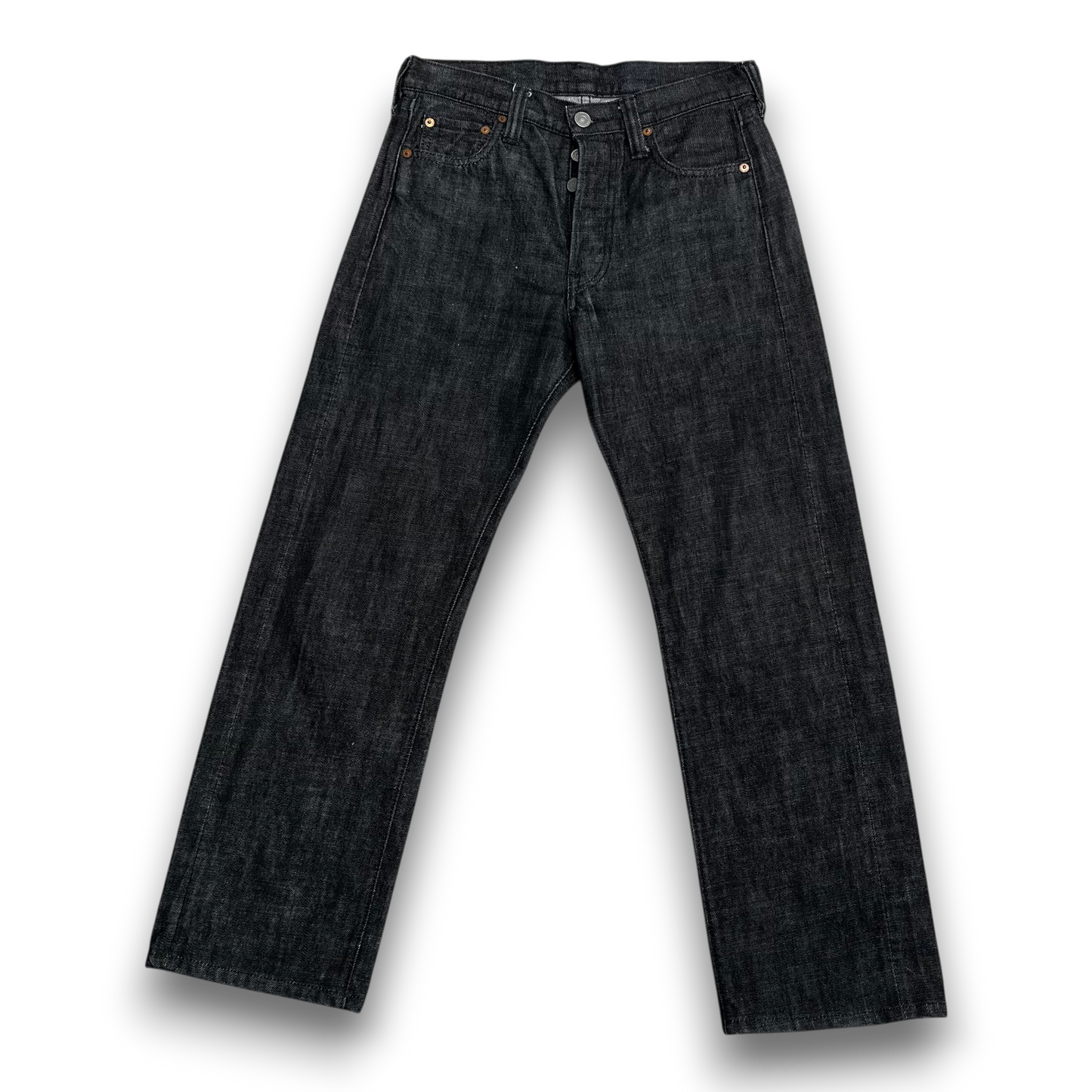 FULLCOUNT Jeans 34 Mens Black Rank(B)