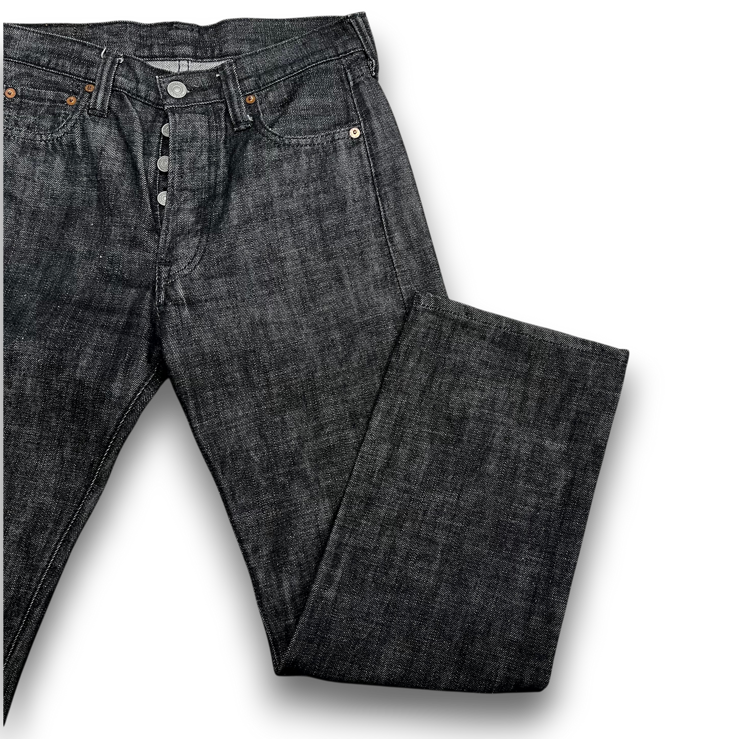FULLCOUNT Jeans 34 Mens Black Rank(B)