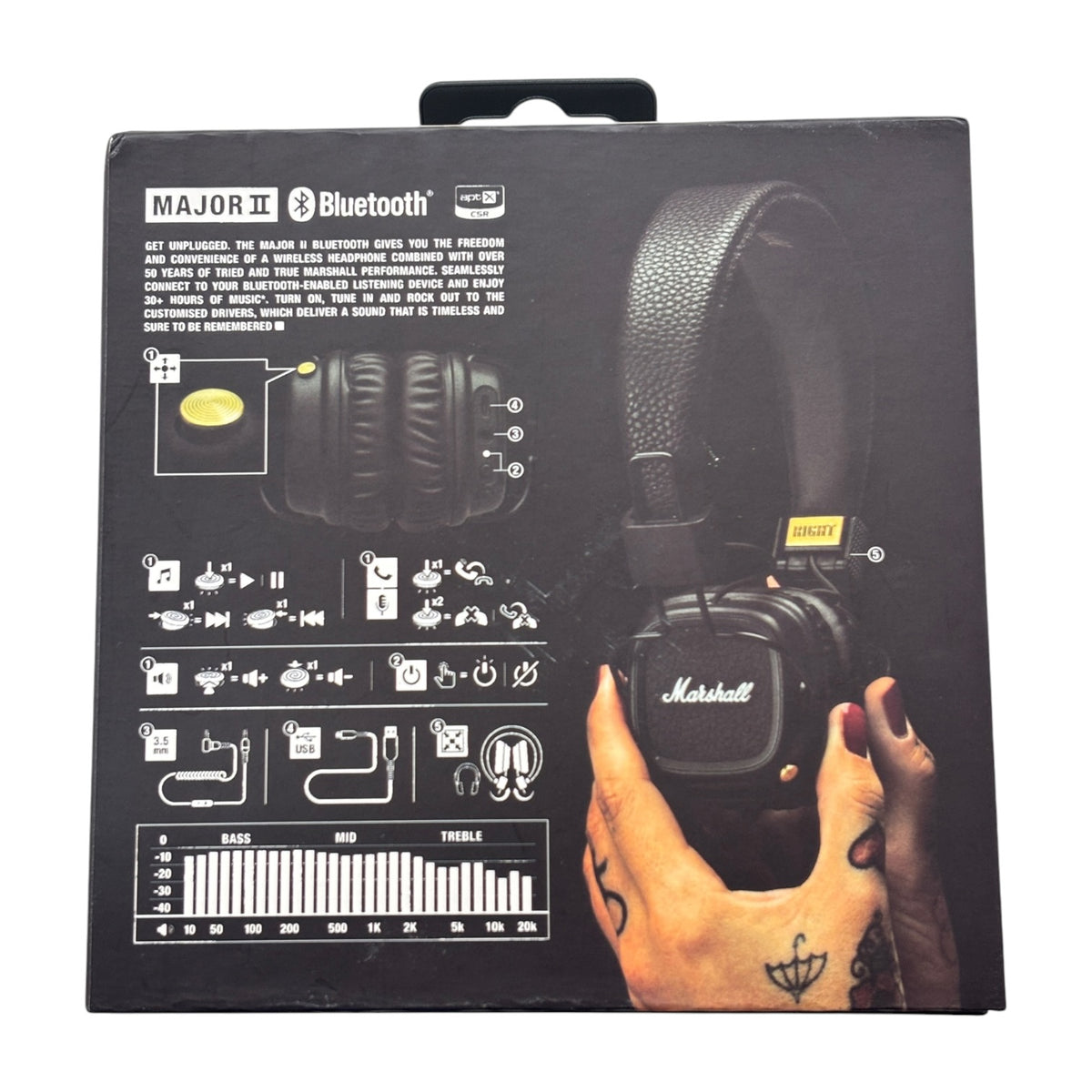 MARSHALL MAJOR II Headphone Bluetooth