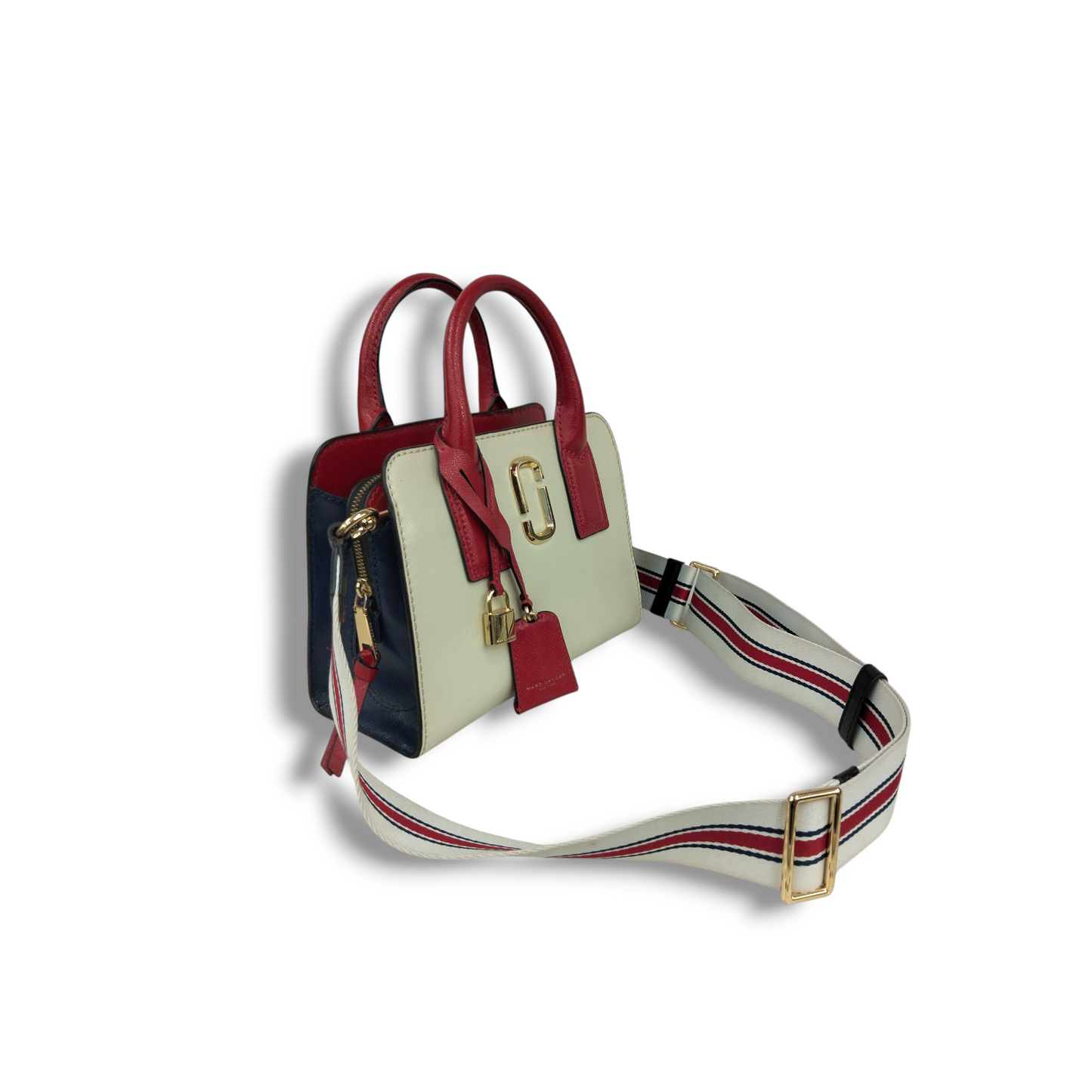 MARC JACOBS 2WAY Bag M0013267 Tricolor Color *Scratch/Stain* Rank B