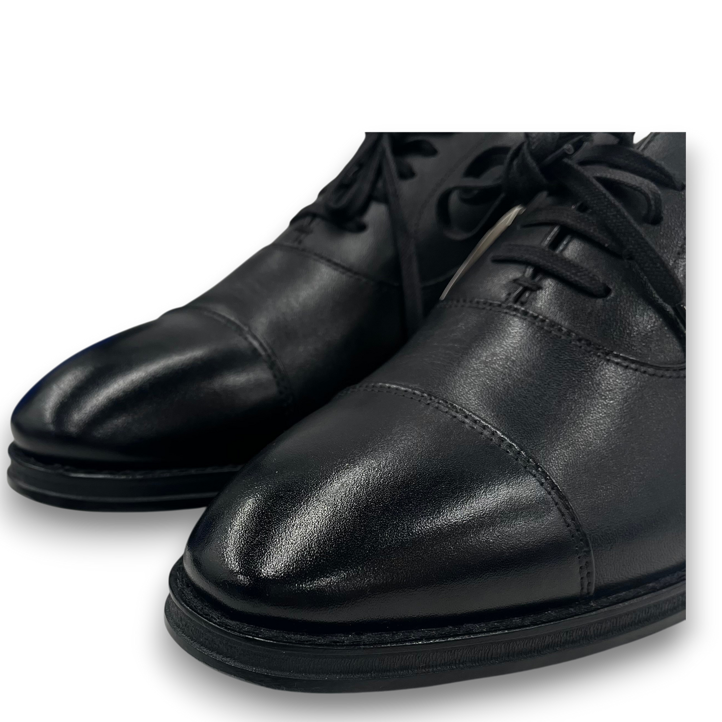 Runwalk straight tip shoes Mens SIZE 25.5 cm 1231A024 Black