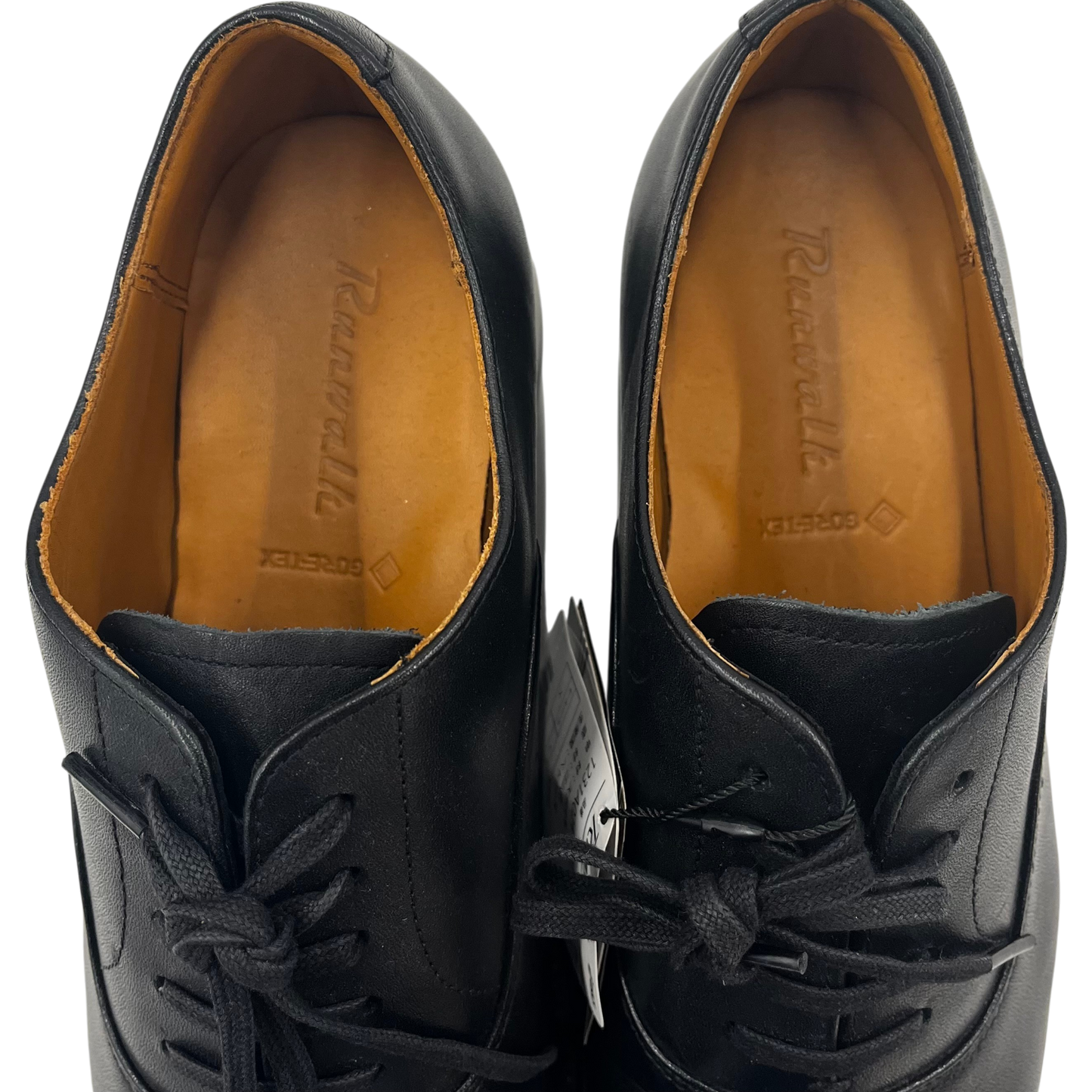 Runwalk straight tip shoes Mens SIZE 25.5 cm 1231A024 Black