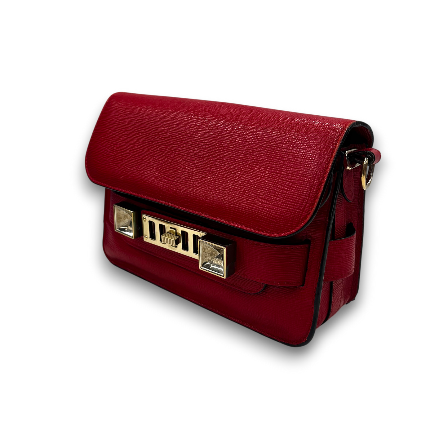 Proenza Schouler Shoulder Bag PS11 Mini Classic Red Rank(B) Scratch/Damage 1000200200