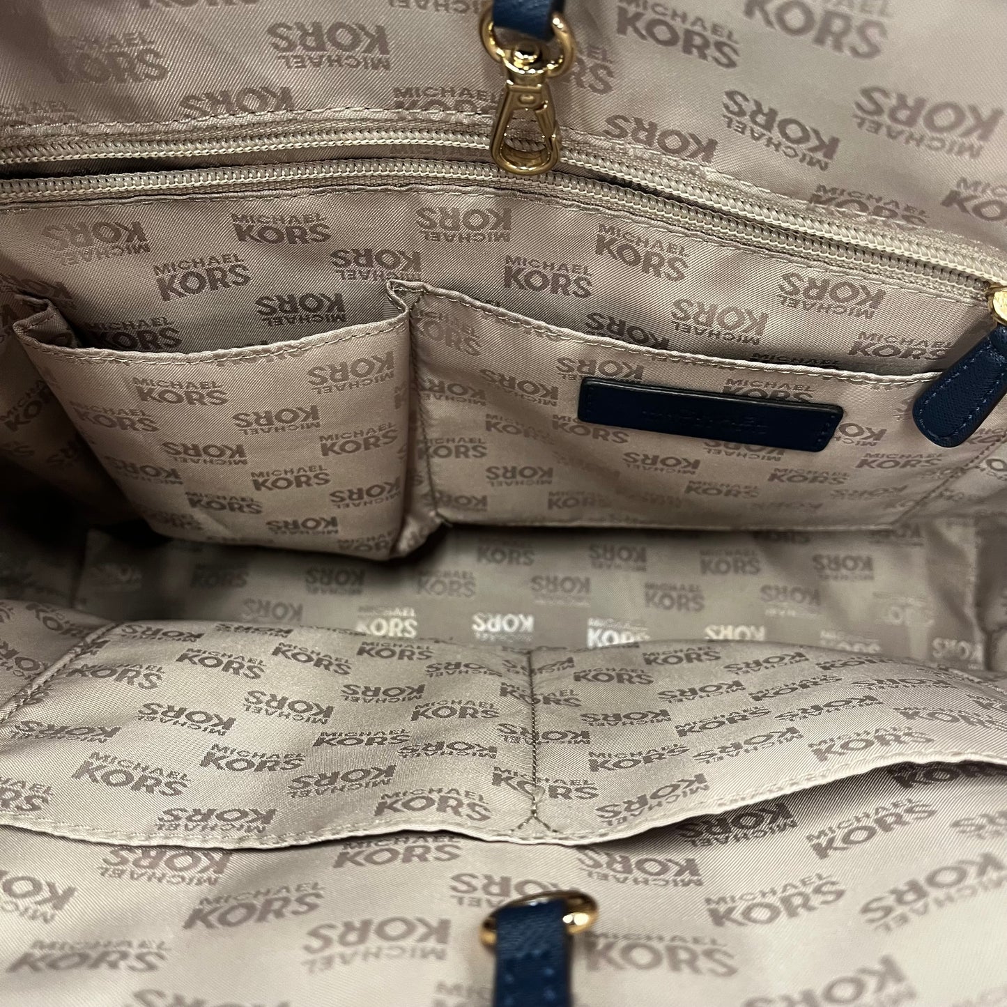 MICHAEL KORS Tote Bag 35H7GTVT2L Rank(B) Navy