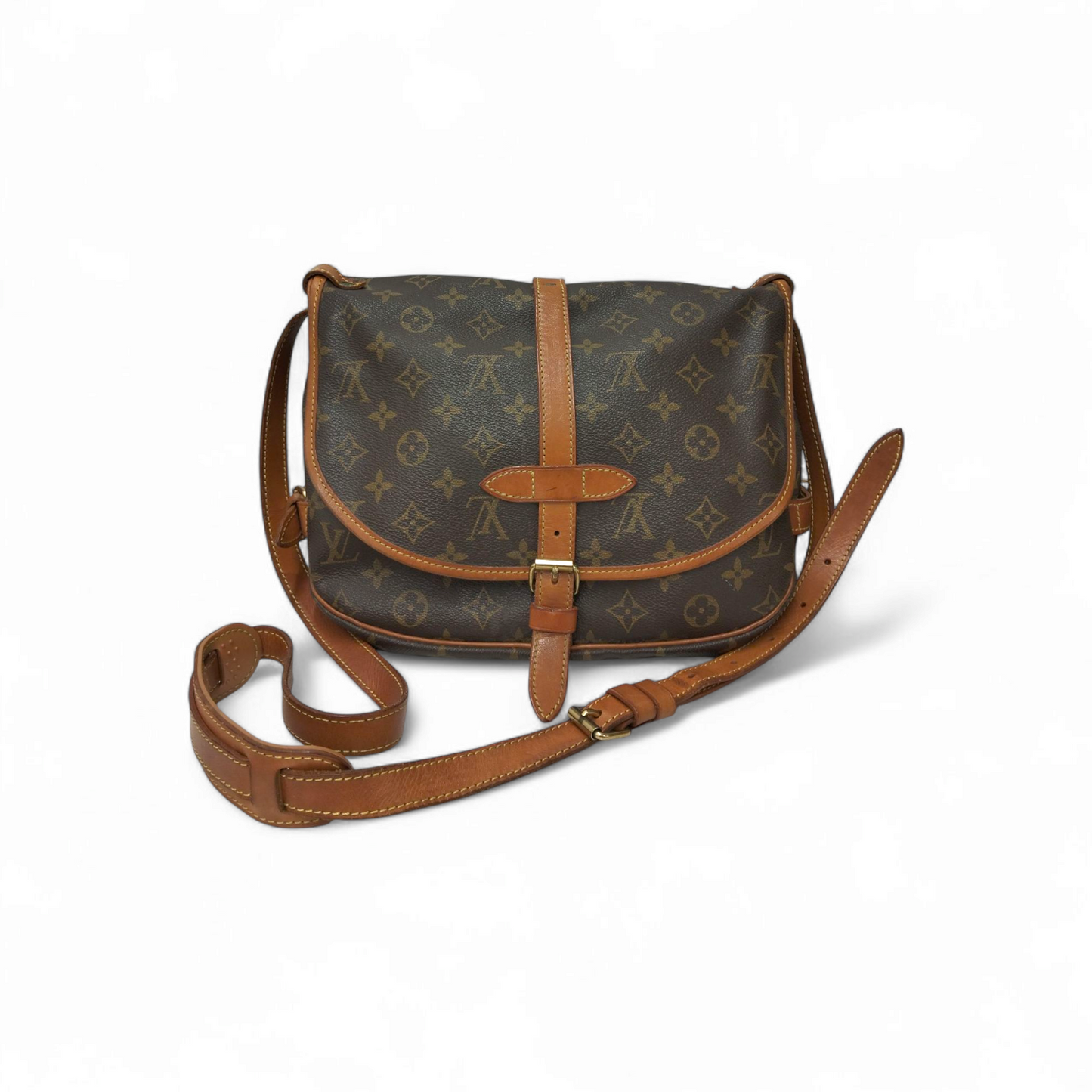LOUIS VUITTON Shoulder Bag Monogram Brown AR0925 M42256 Rank B