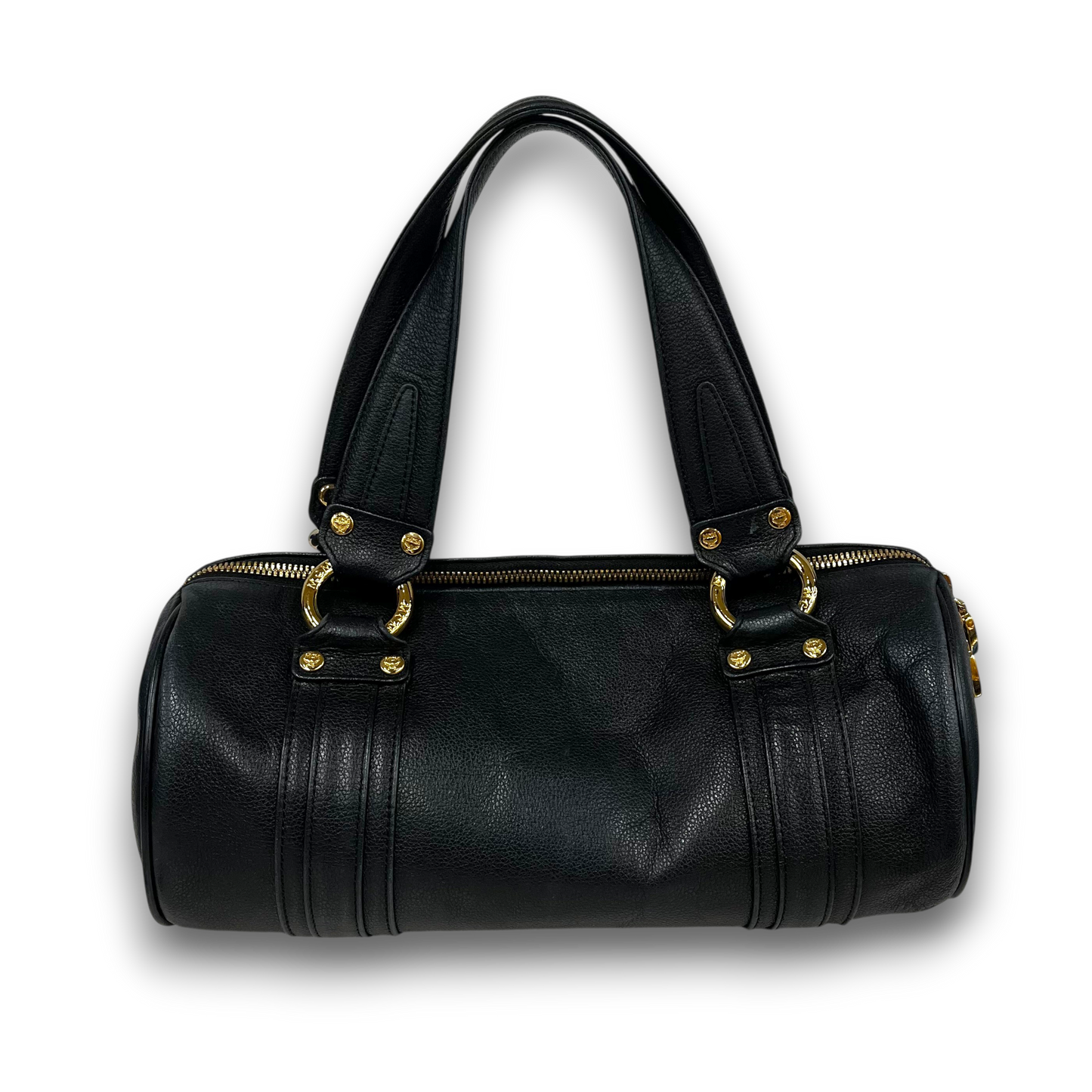 MCM Handbag Rank(B) Black Stain 1010054070301