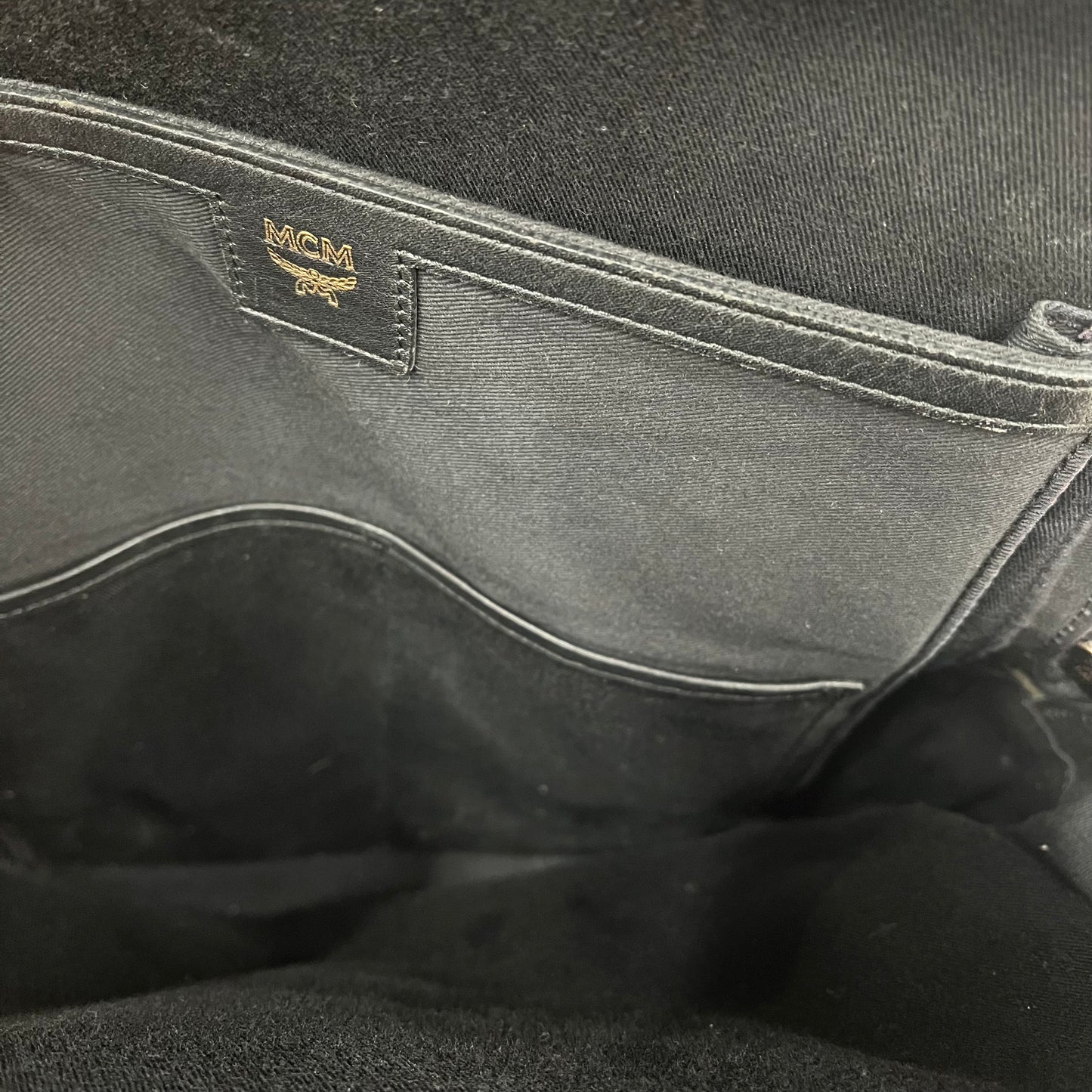 MCM Backpack MMK6SDK11BK001 Black Rank(A) Scratch