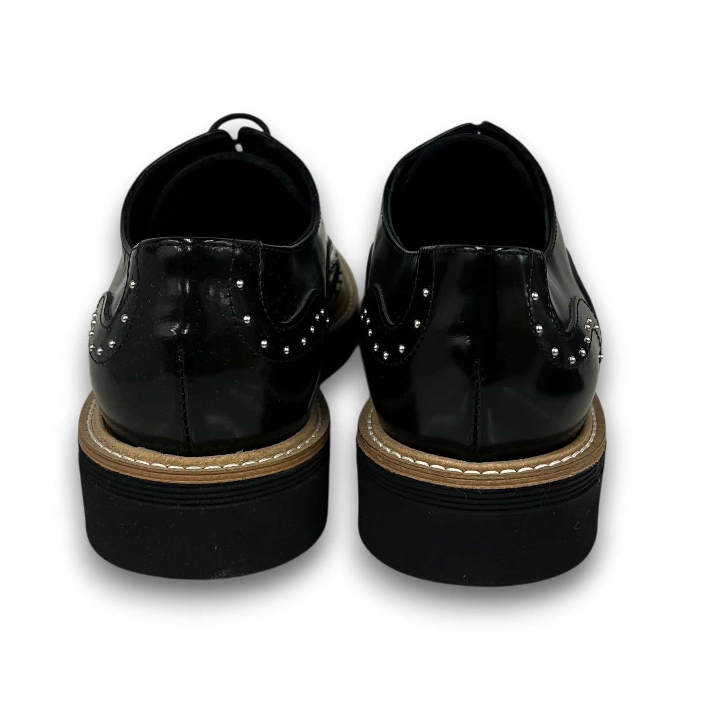 Luca Grossi Lace Up Shoes 36 Lady's Black Rank(AB)