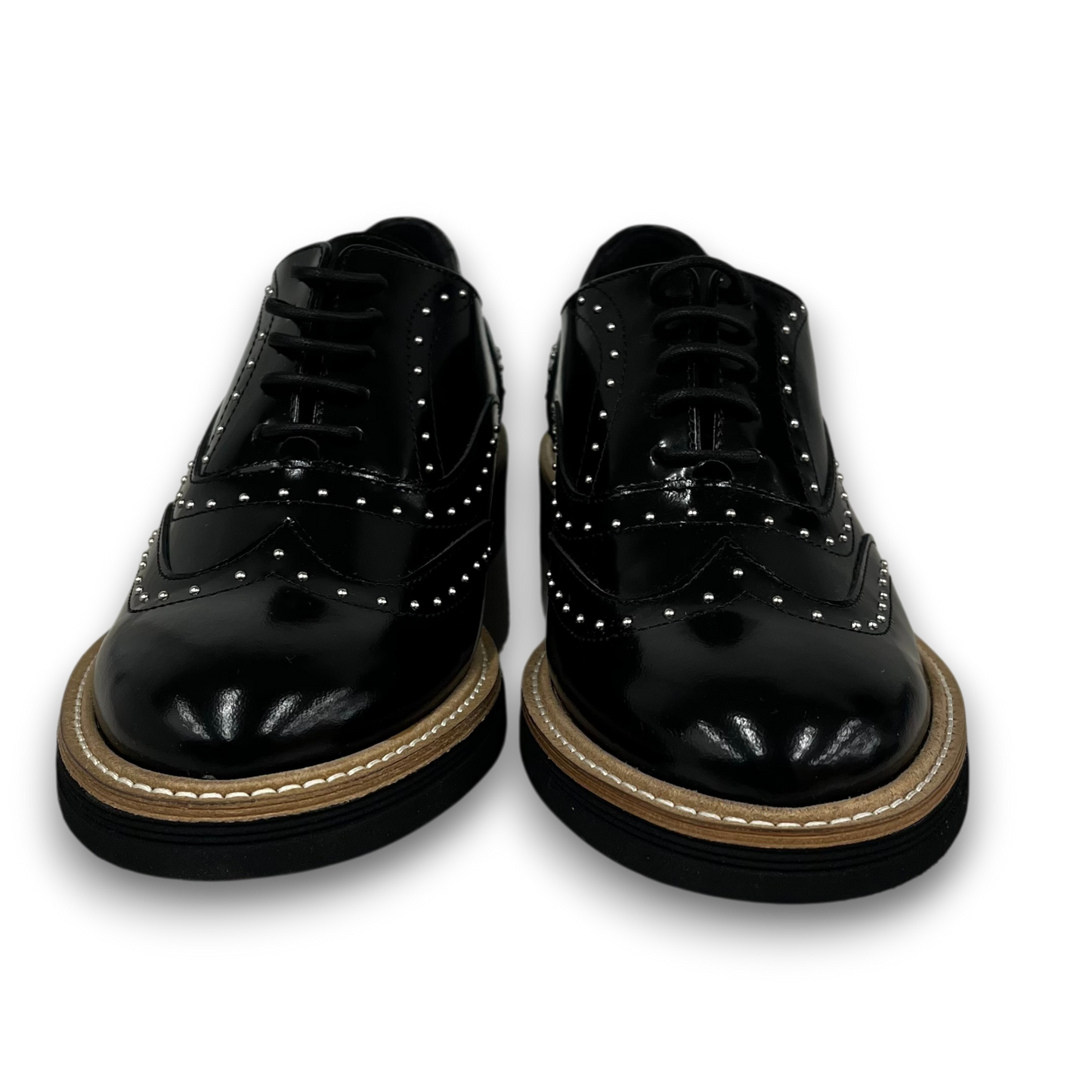 Luca Grossi Lace Up Shoes 36 Lady's Black Rank(AB)