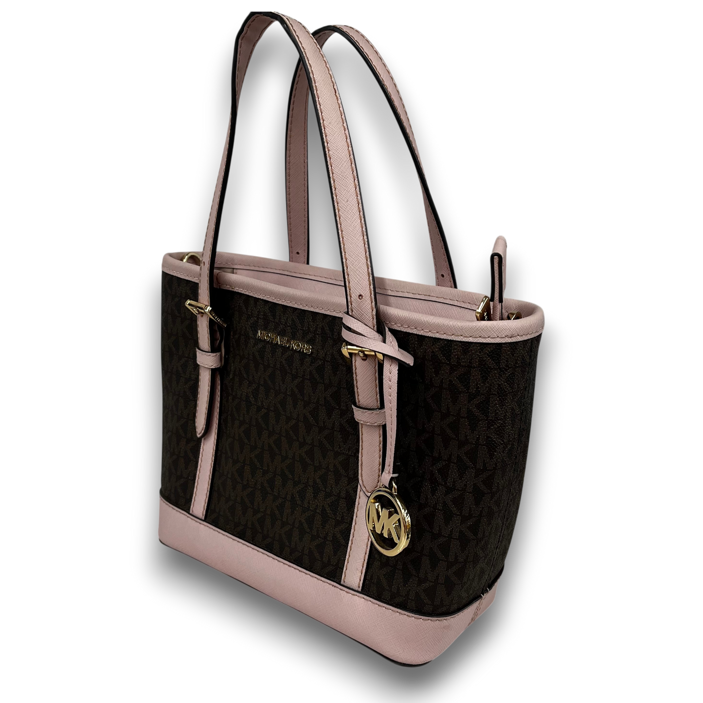 MICHAEL KORS 2WAY Bag 35S0GTVT0V Rank(B) Brow/Pink Stain