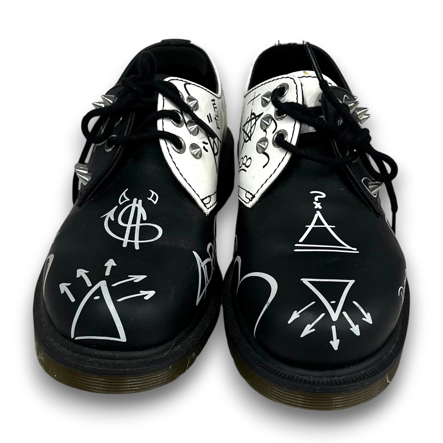Dr.Martens Shoes 38 Lady's Black/Whote Rank(B) AW501