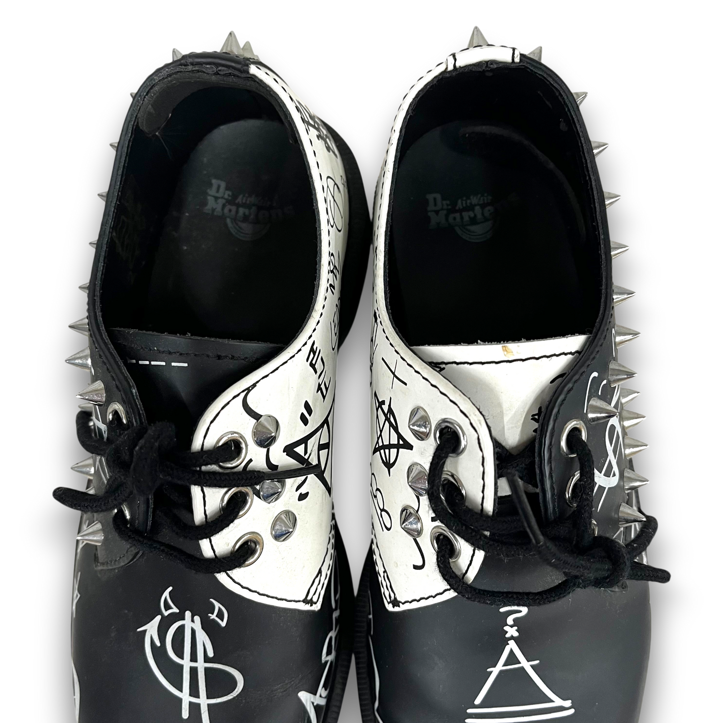 Dr.Martens Shoes 38 Lady's Black/Whote Rank(B) AW501