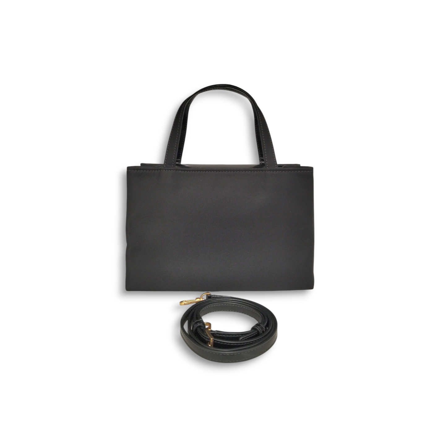 Kate Spade 2WAY Bag S338 Black Sam Icon Candy Gem Embellished Nylon Small Rank B