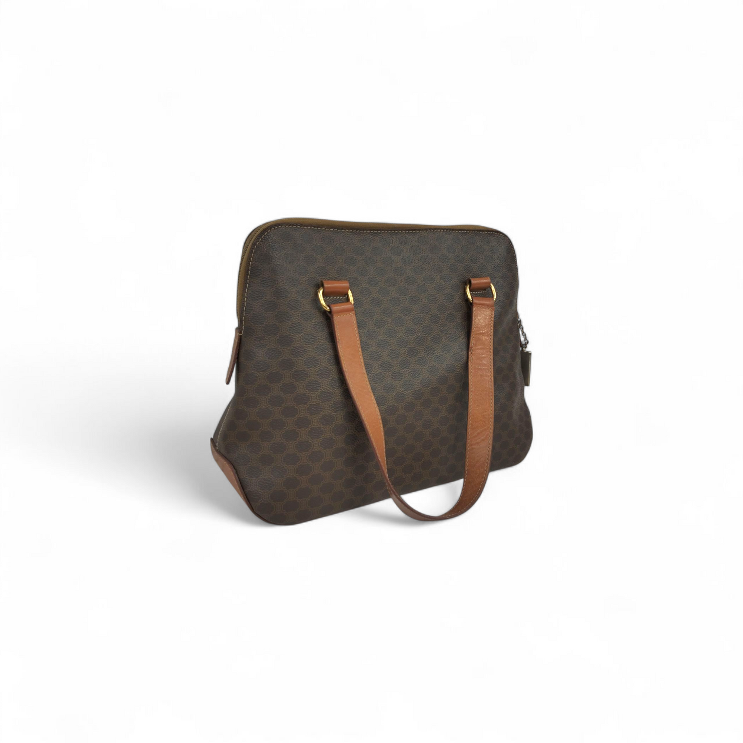 CELINE Handbag M95 Brown *Old/Vintage Rank (B)