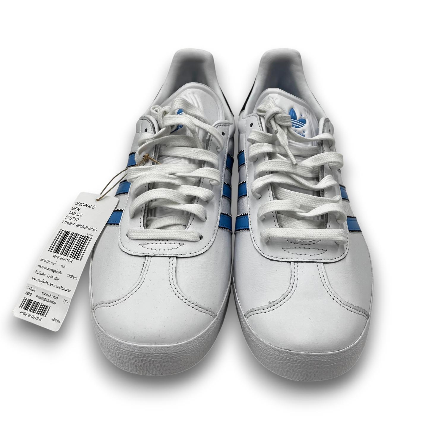 adidas Sneaker IG6210 Mens White And Blue Rank(A) GAZELLE