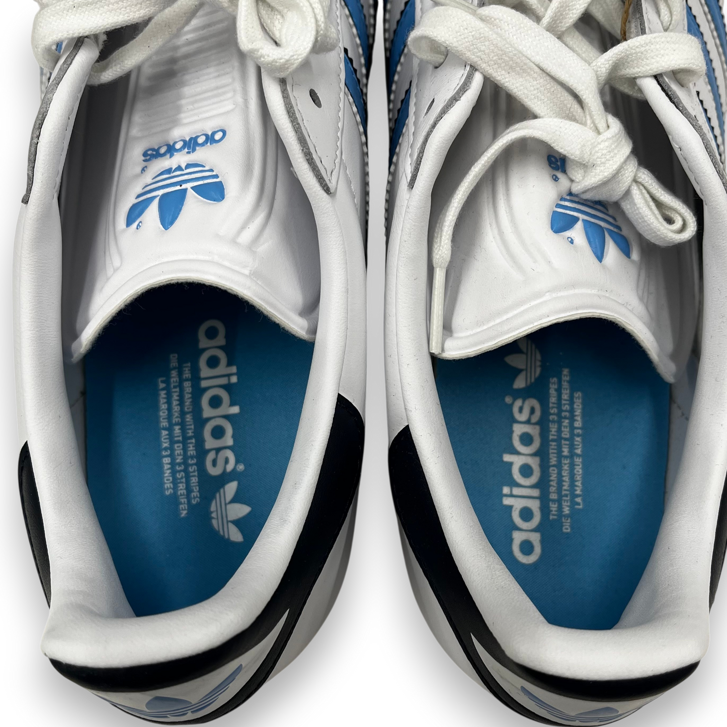 adidas Sneaker IG6210 Mens White And Blue Rank(A) GAZELLE