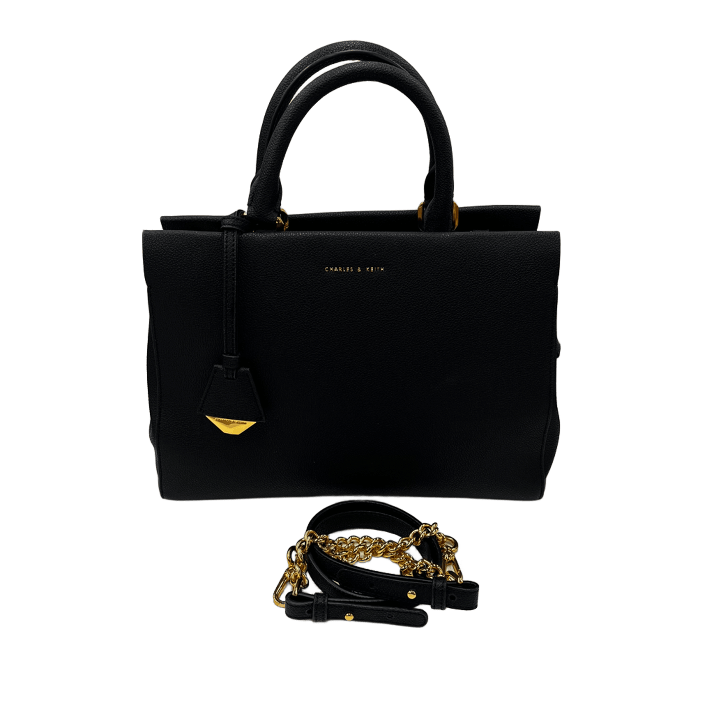 CHARLES & KEITH Shoulder Bag 50160095-2 Rank(B) Black