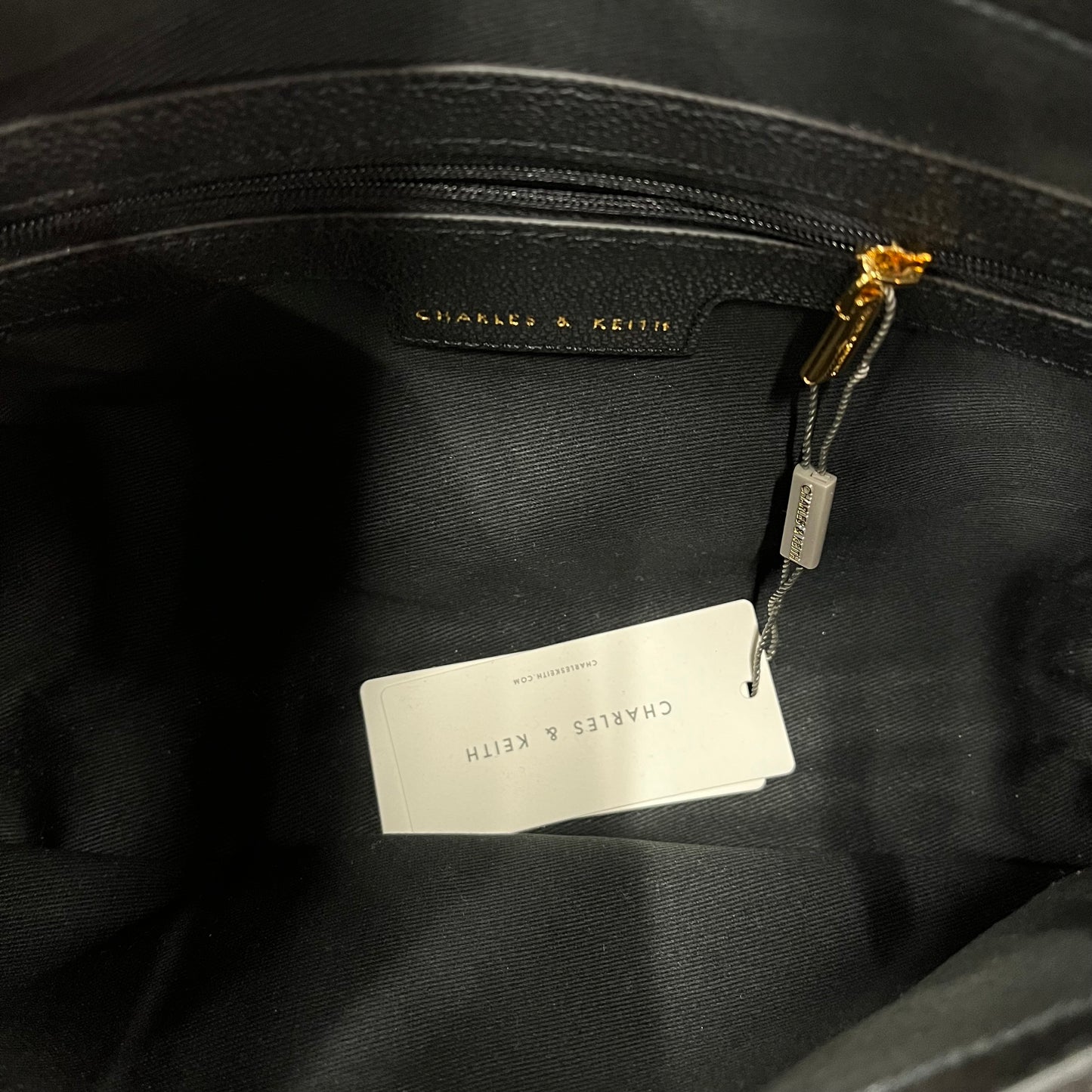 CHARLES & KEITH Shoulder Bag 50160095-2 Rank(B) Black