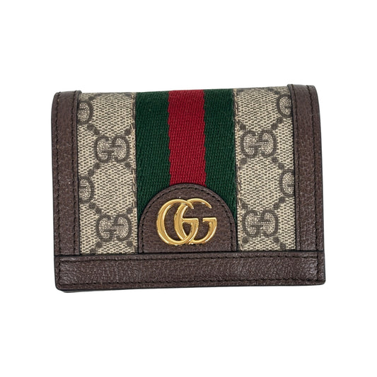 GUCCI Wallet 523155 Brown