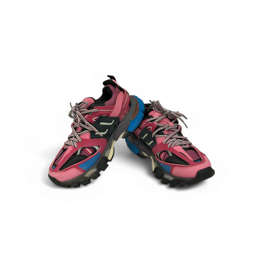 BALENCIAGA Sneaker SIZE 36 Lady's Pink/Black 542436 *Stain* Rank B