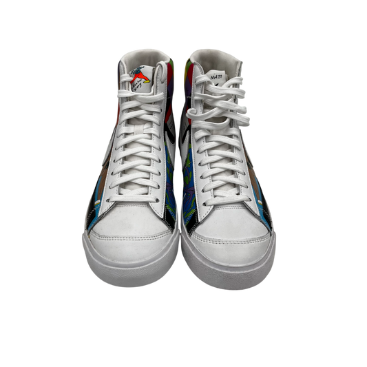 NIKE High Cut Sneaker 41 CZ3775-900 Mens Multi Color Rank(B)Ruohan Wang Nike Blazer Mid