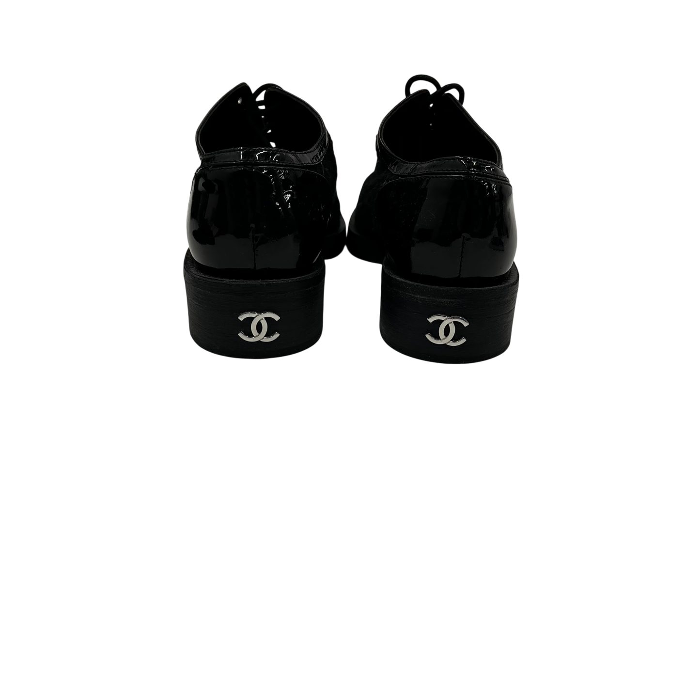 CHANEL Shoes 37 Lady's Black Rank(B) G36208