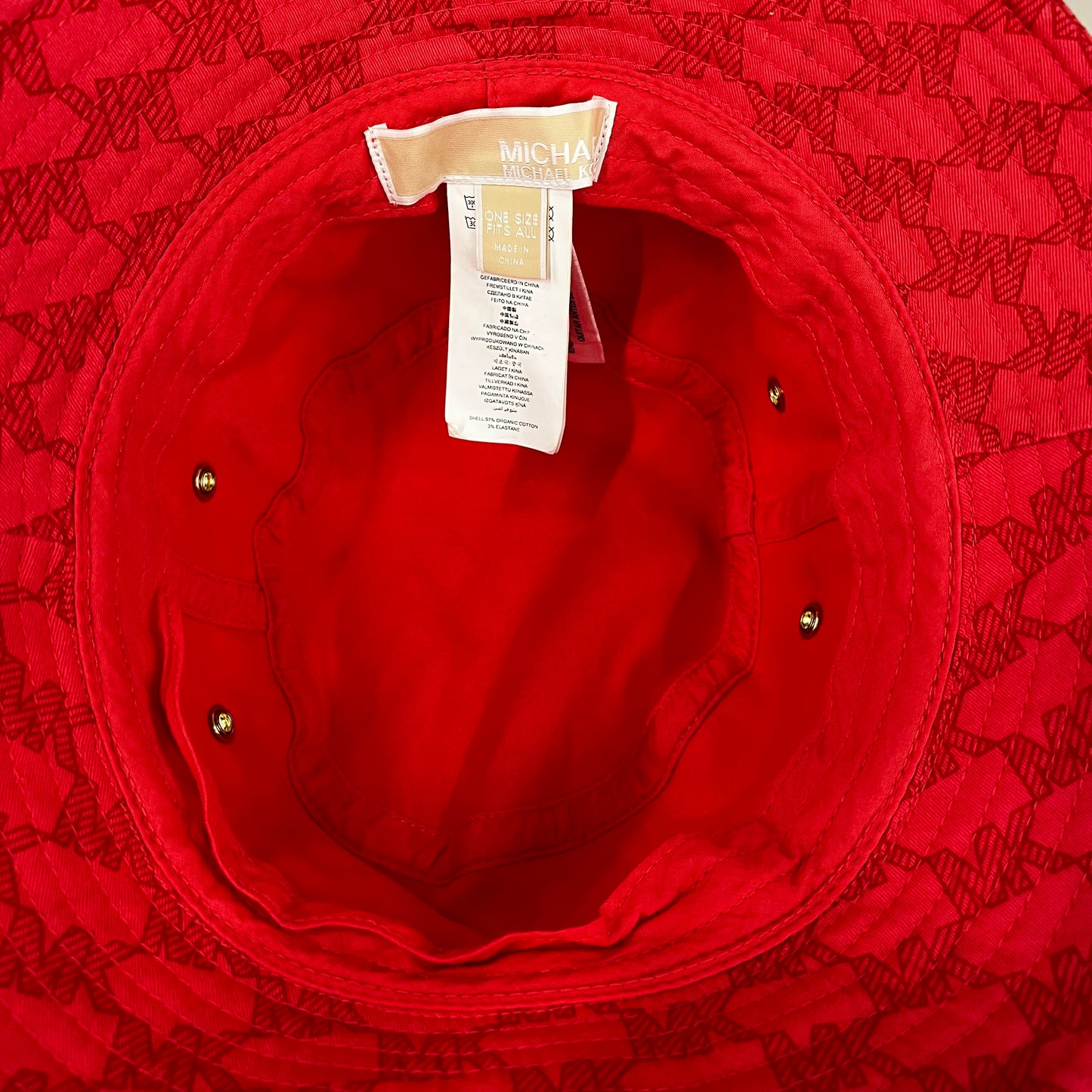 MICHAEL KORS Bucket Hat Rank(B) Red