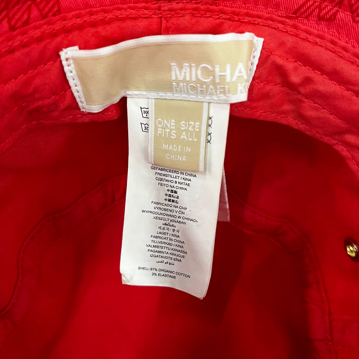 MICHAEL KORS Bucket Hat Rank(B) Red