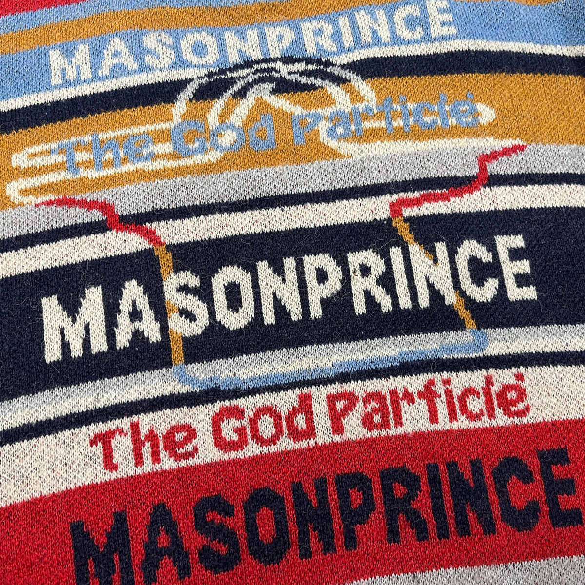 MASONPRINCE Sweater SIZE L Mens Multi Color Rank (B) x THE GOD PARTICLE
