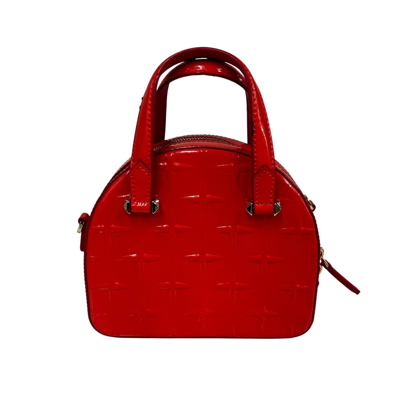 MCM 2WAY Bag MWT ASSE15 QE001 Rank (B) Orange Coral Stain