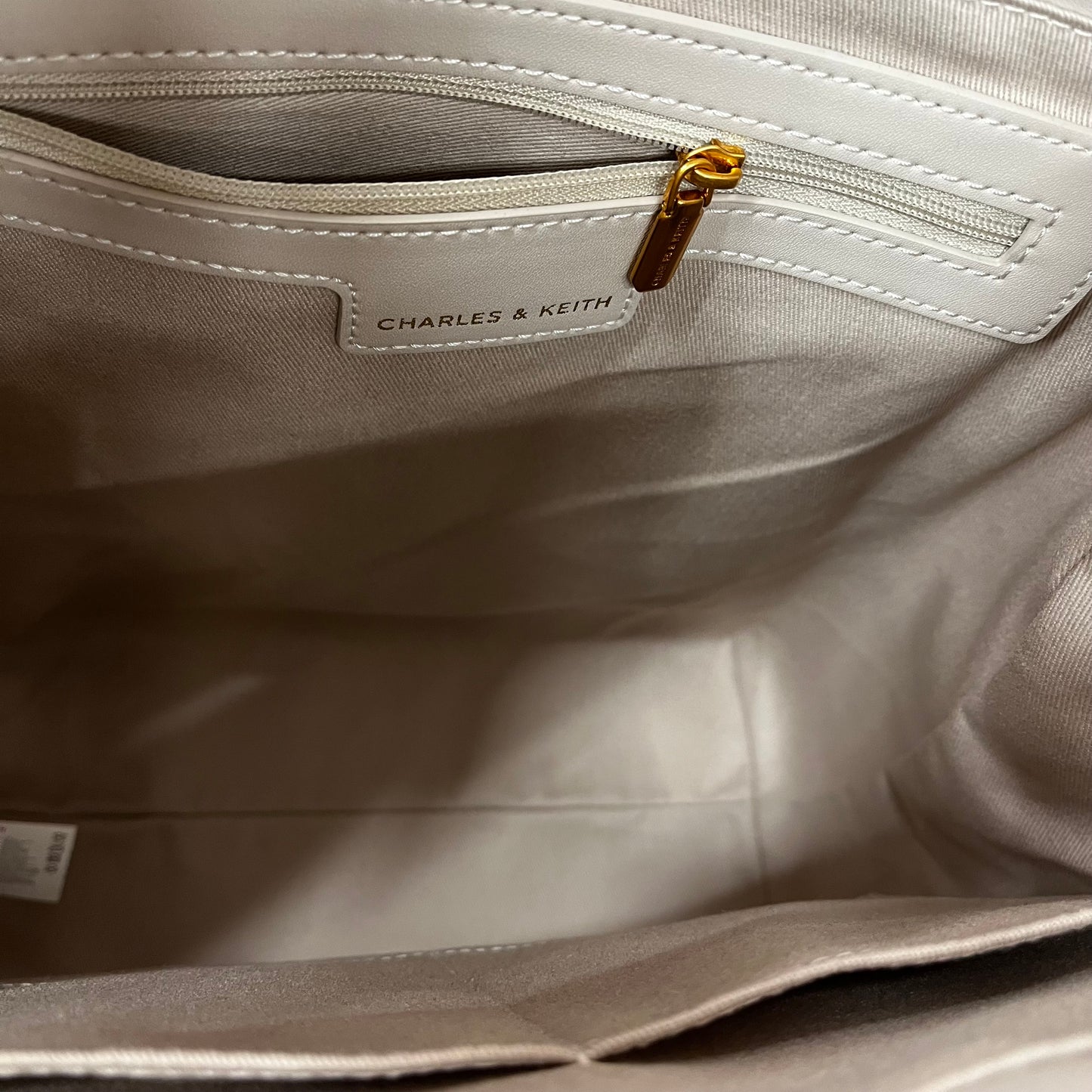 CHARLES & KEITH Rucksack 60681127 23L7W Rank(B) Beige