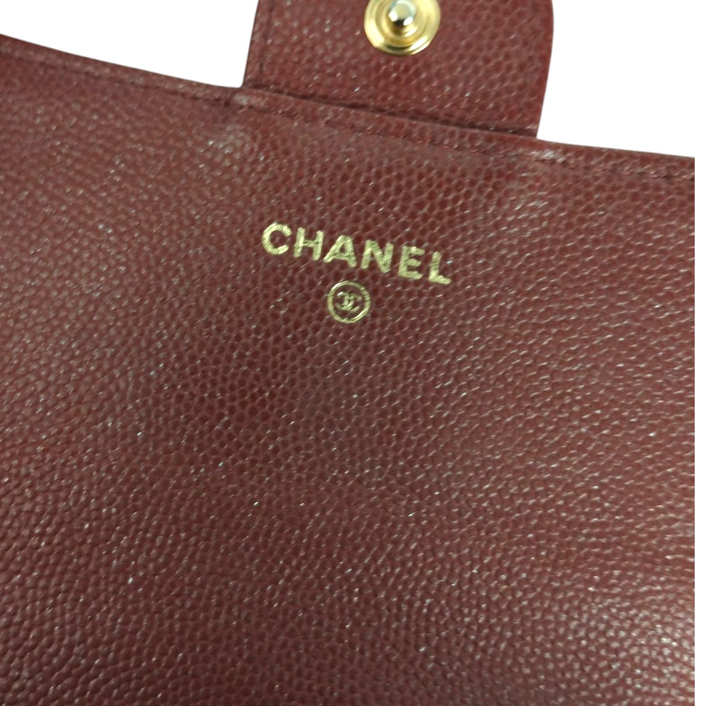 CHANEL Wallet Matrasse Red Stain 25216792 *With Guarant Rank(B)