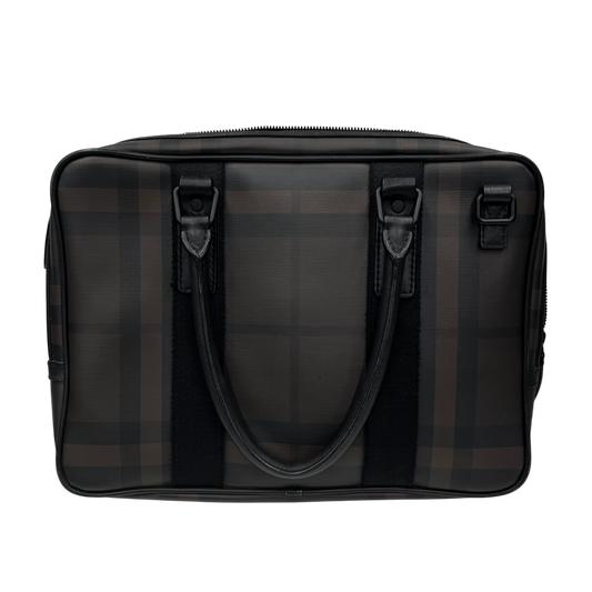 BURBERRY  Business Bag 3689640 Rank(B) Black And Brown Scratch