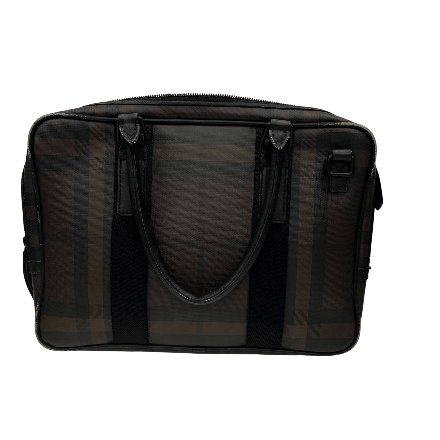 BURBERRY  Business Bag 3689640 Rank(B) Black And Brown Scratch