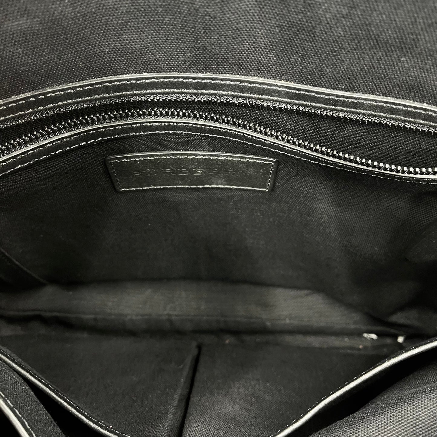 BURBERRY  Business Bag 3689640 Rank(B) Black And Brown Scratch
