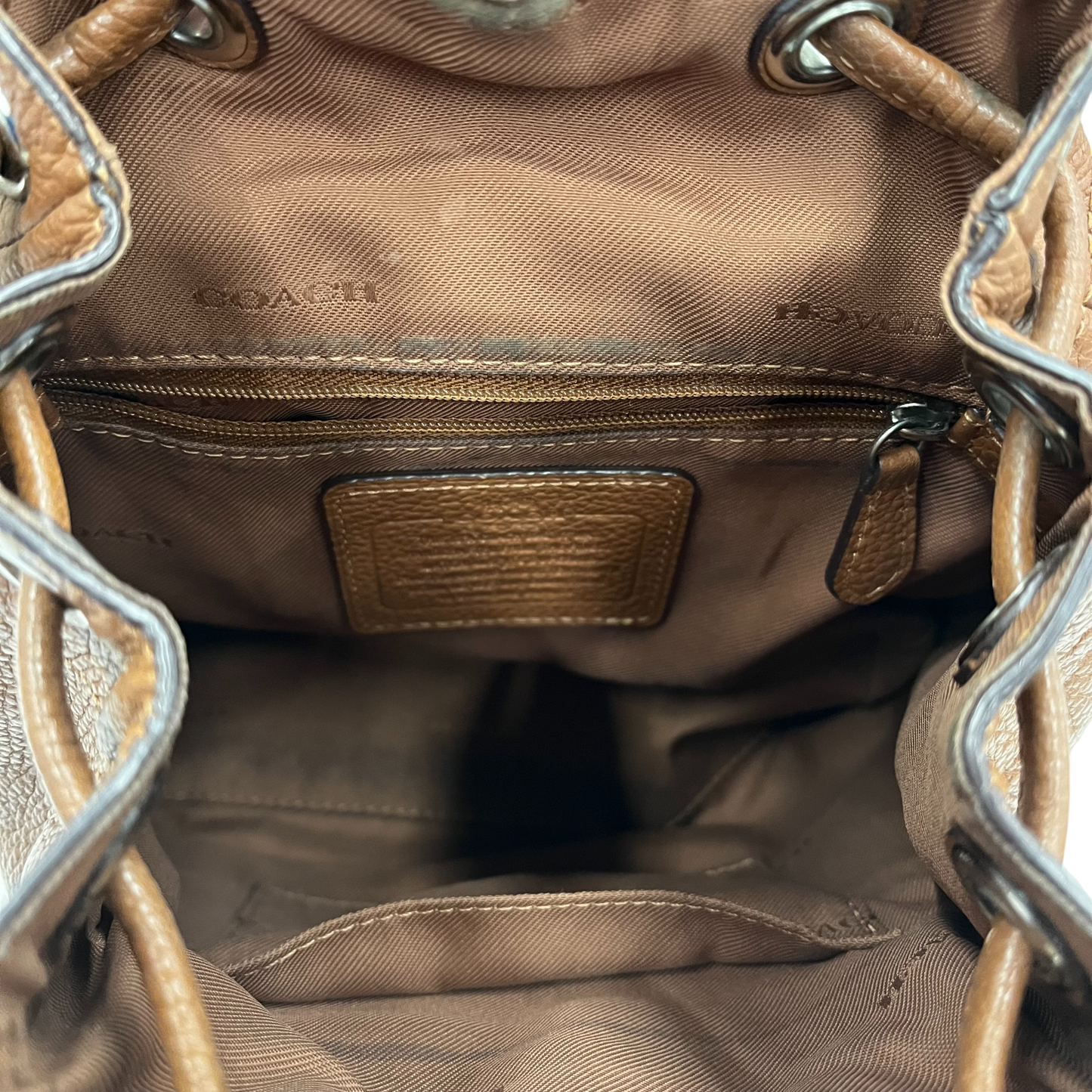 COACH Rucksack 37581 Rank(B) Brown Scratch/Stain A1680