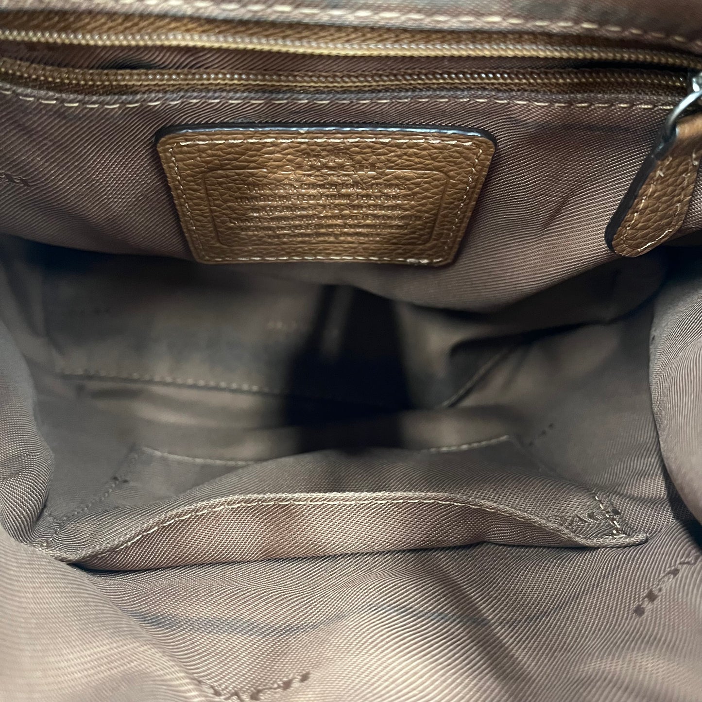 COACH Rucksack 37581 Rank(B) Brown Scratch/Stain A1680