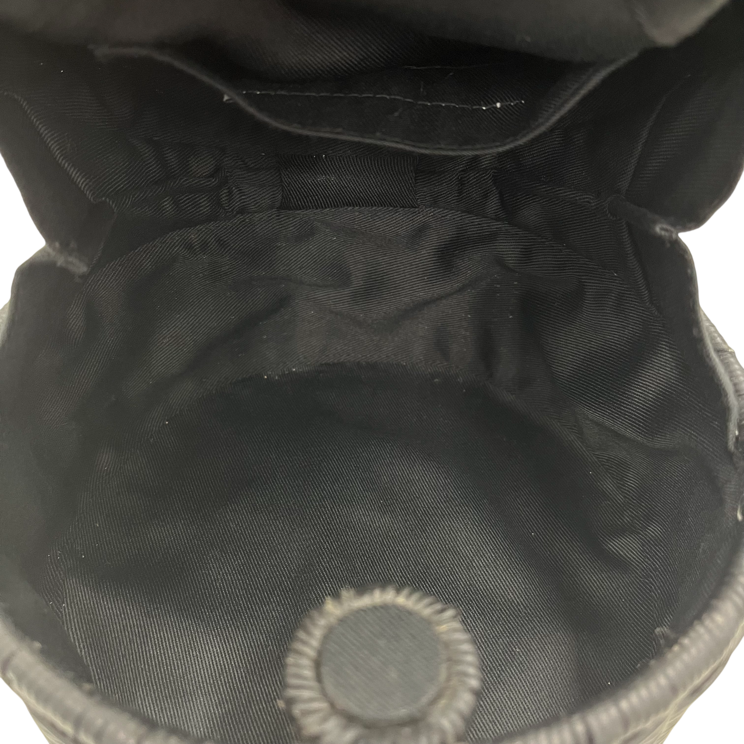 BALLONNE Basket Bag Rank(AB) Black Bag Pancake Basket Bag