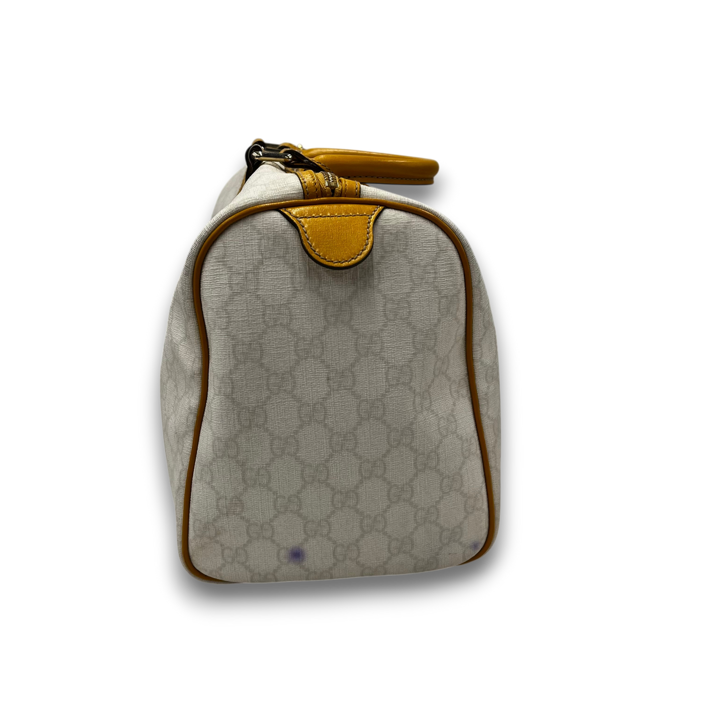 GUCCI Tote Bag 002404 Rank(B) Beige And Yellow Stain 193603