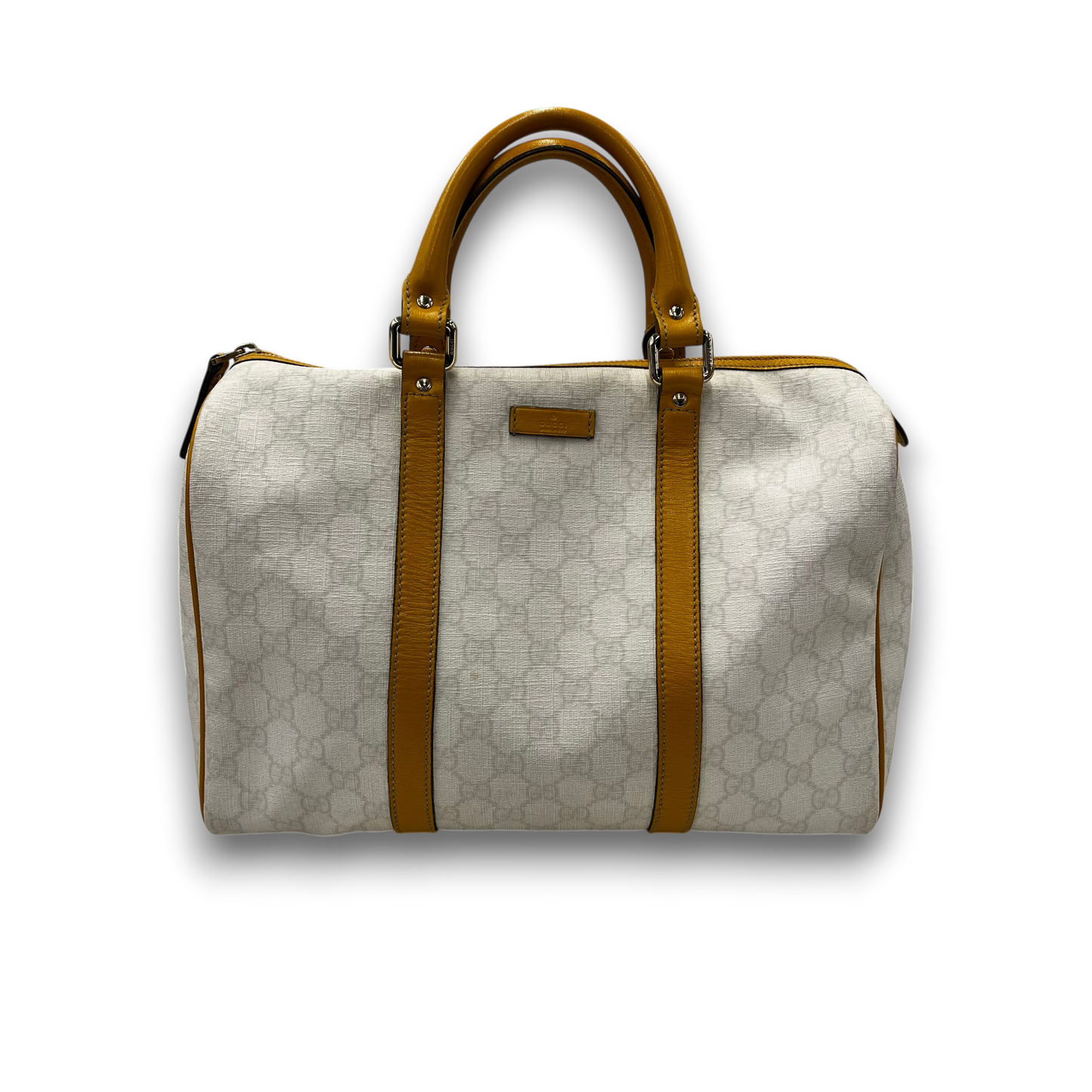 GUCCI Tote Bag 002404 Rank(B) Beige And Yellow Stain 193603