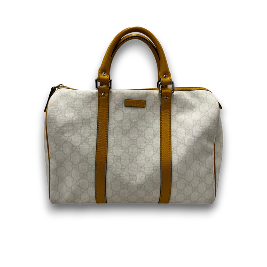 GUCCI Tote Bag 002404 Rank(B) Beige And Yellow Stain 193603
