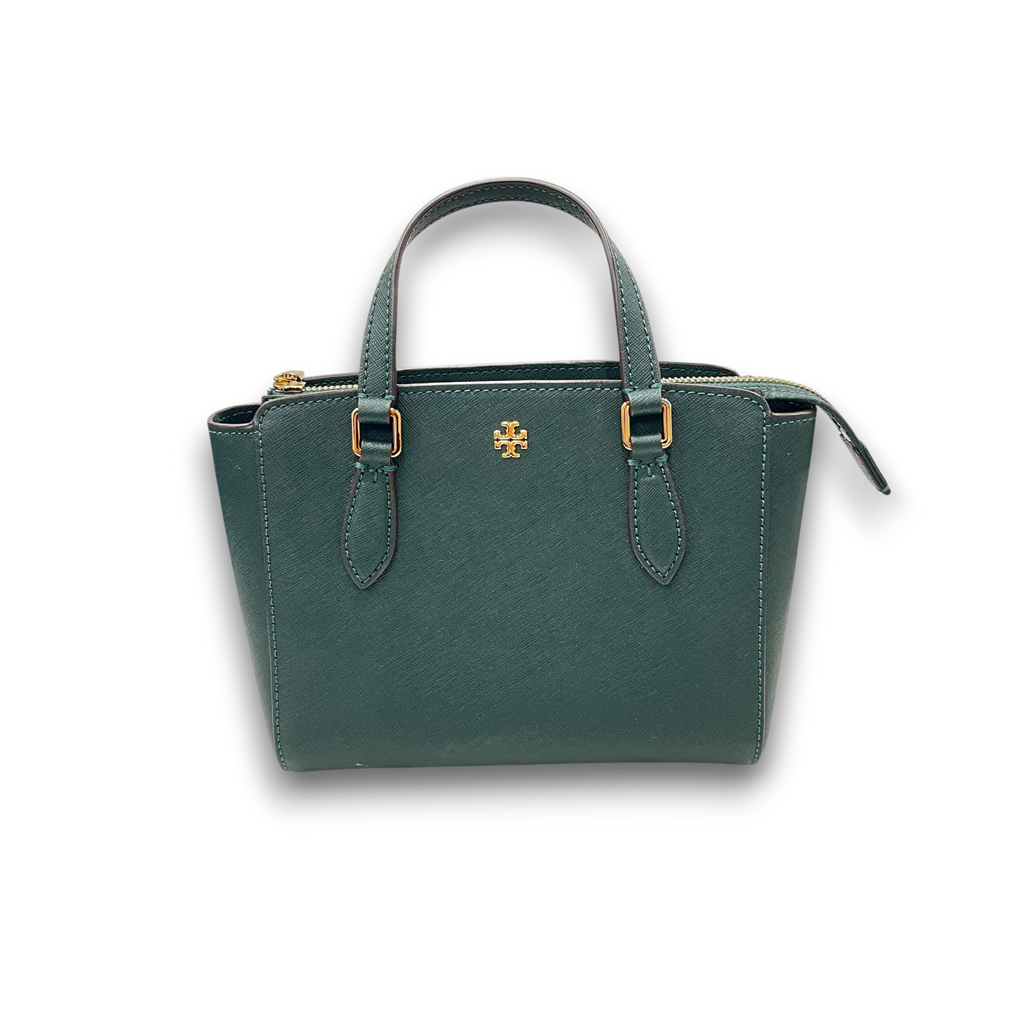 TORY BURCH 2WAY Shoulder Bag Rank(A) Green Tag Damage 10005657