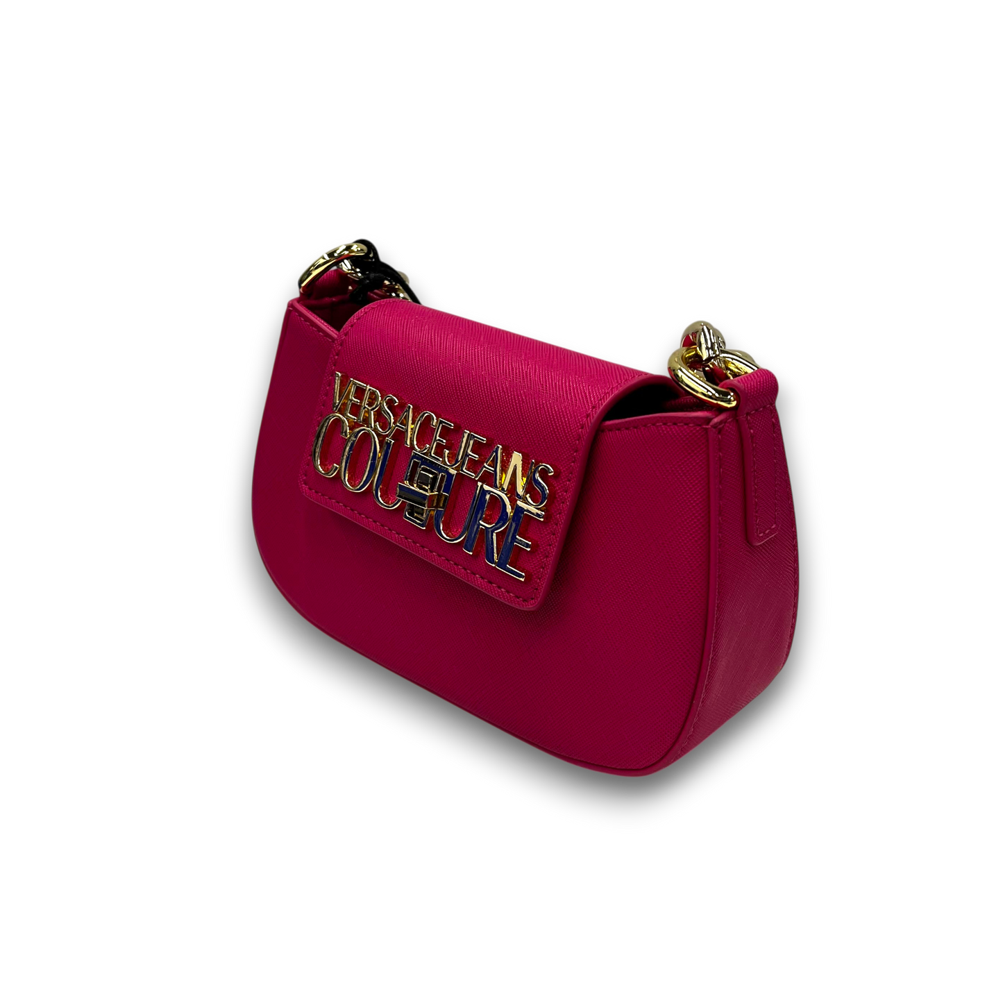 VERSACE JEANS COUTURE Shoulder Bag Rank(A) Shocking Pink 74VA4BLZS467