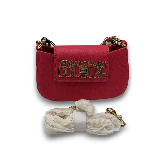 VERSACE JEANS COUTURE Shoulder Bag Rank(A) Shocking Pink 74VA4BLZS467