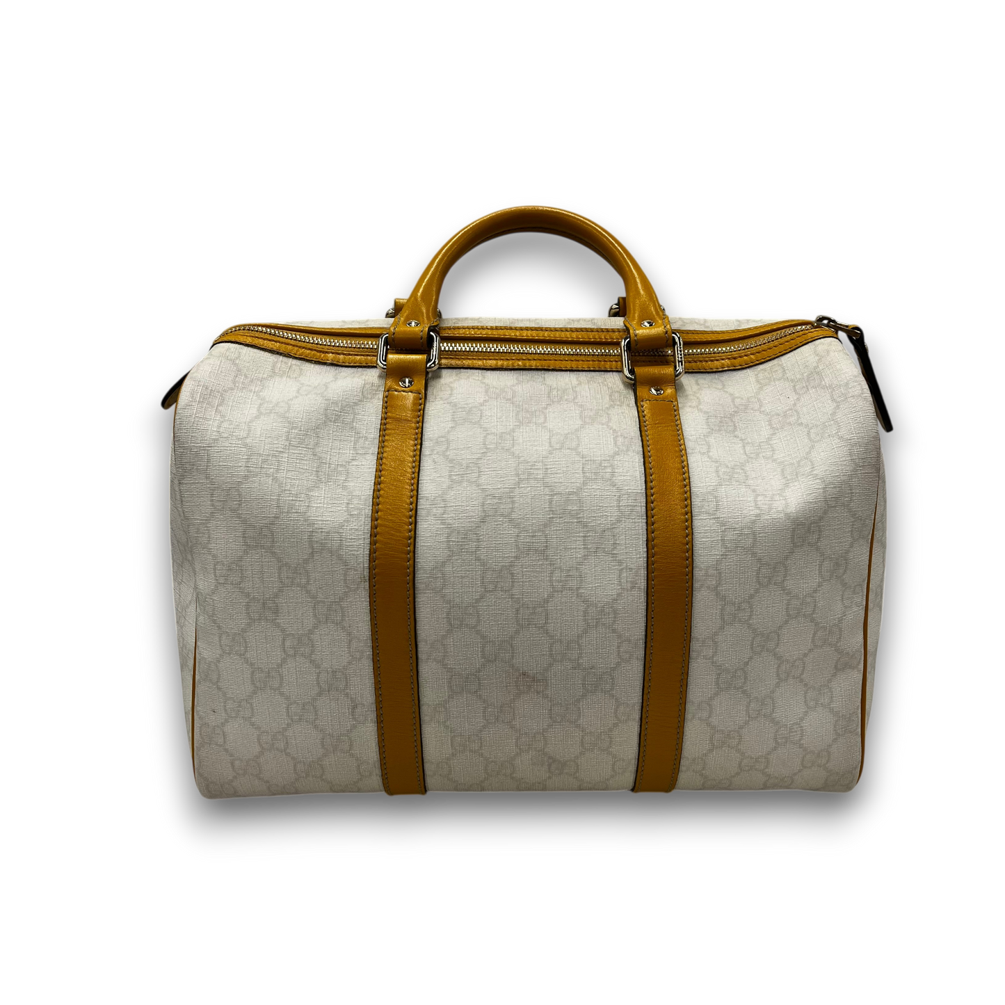 GUCCI Tote Bag 002404 Rank(B) Beige And Yellow Stain 193603